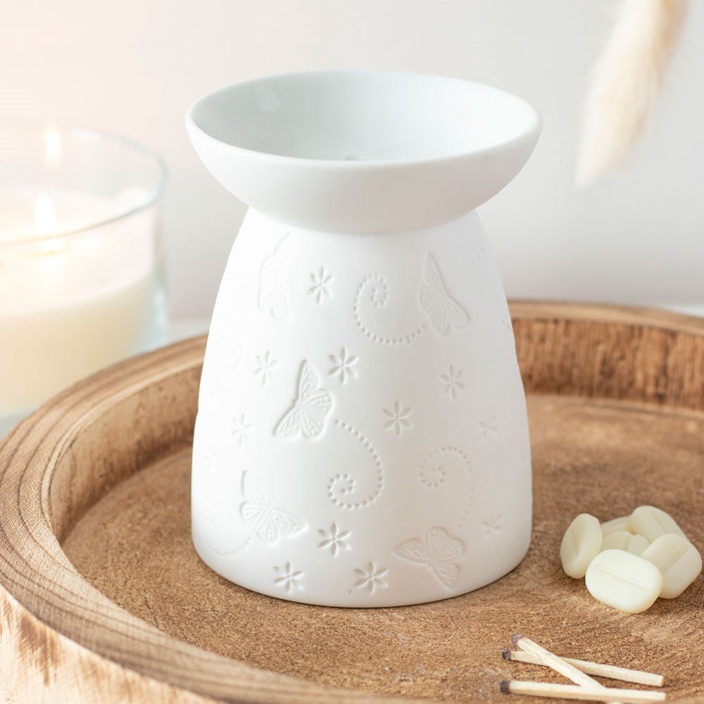Nature Inspired Wax Melt Burner and Wax Melts Set