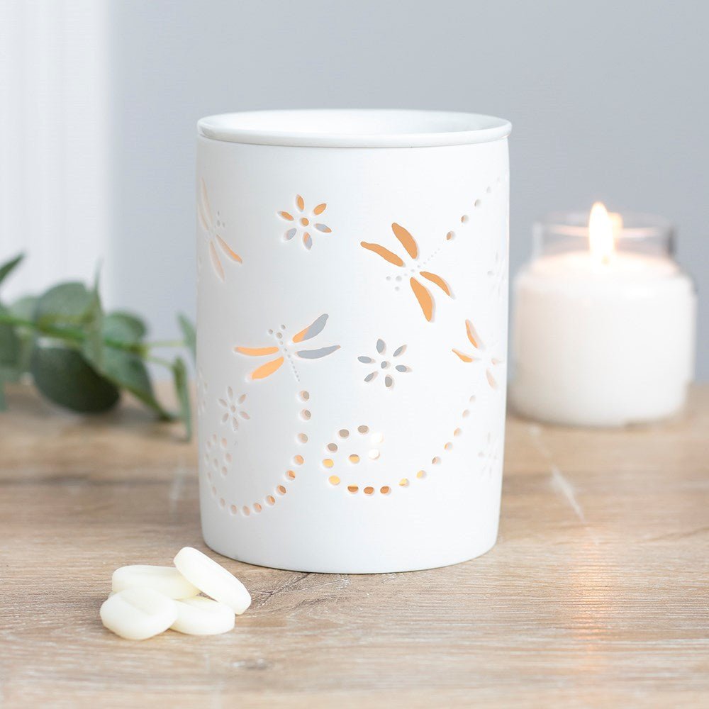 Nature Inspired Wax Melt Burner and Wax Melts Set