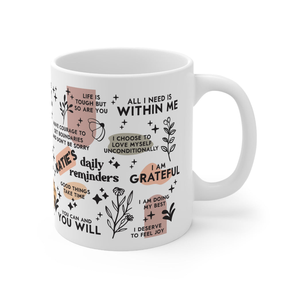 Personalised Positive Affirmation Mug