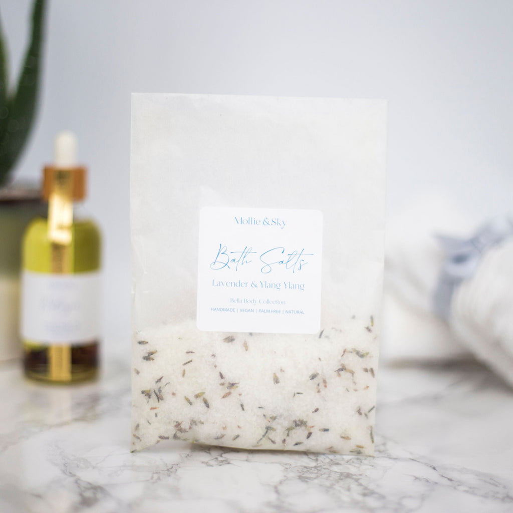 Spa Bath Salts and Sugar Scrub Set
