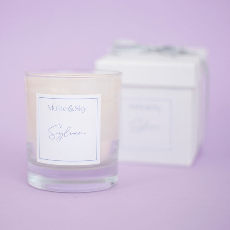 Sylvan Candle (vanilla musk + lavender)