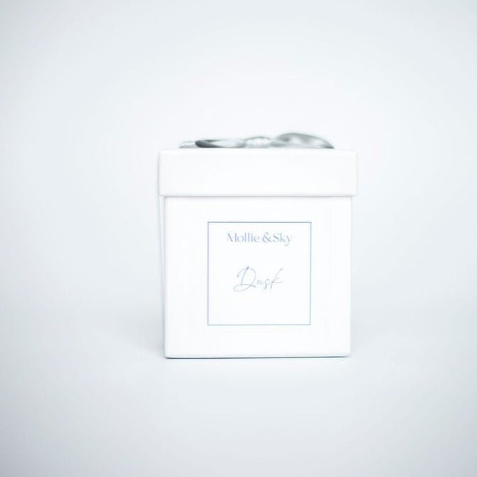 Dusk Mollie & Sky Luxury Candle 100 natural vegan wax