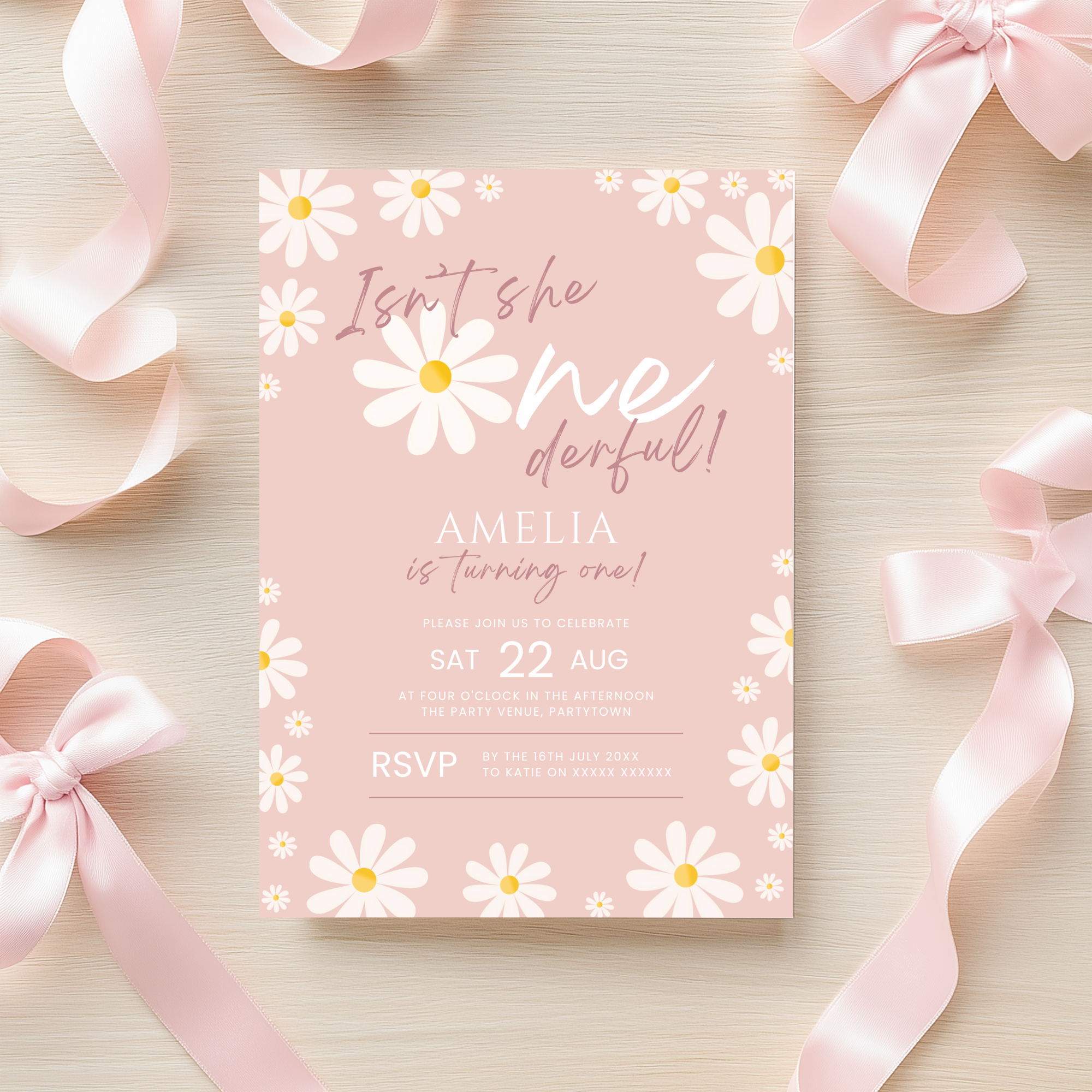 First Birthday Invitations