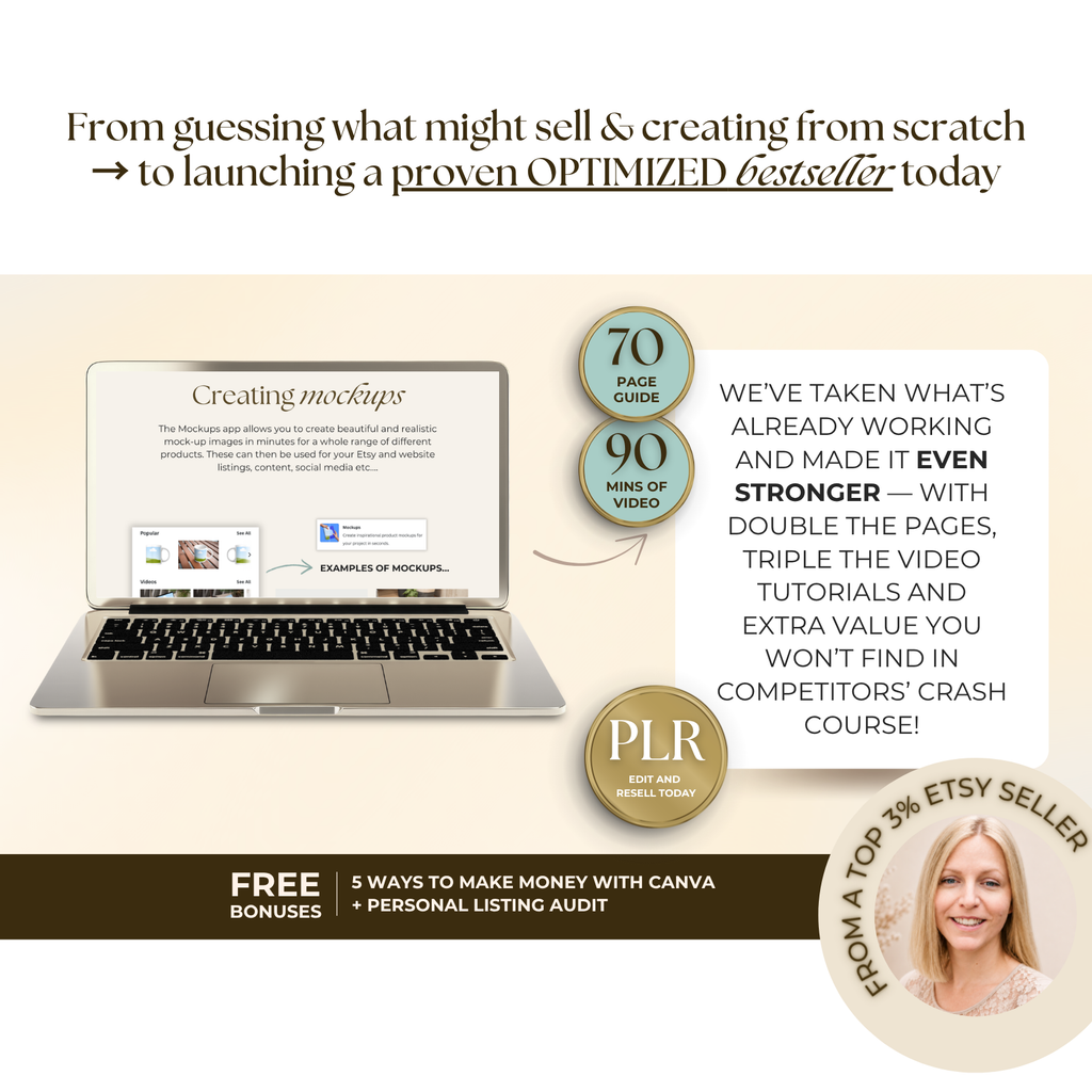 Canva Crash Course for Beginners (With PLR / Resell Rights)