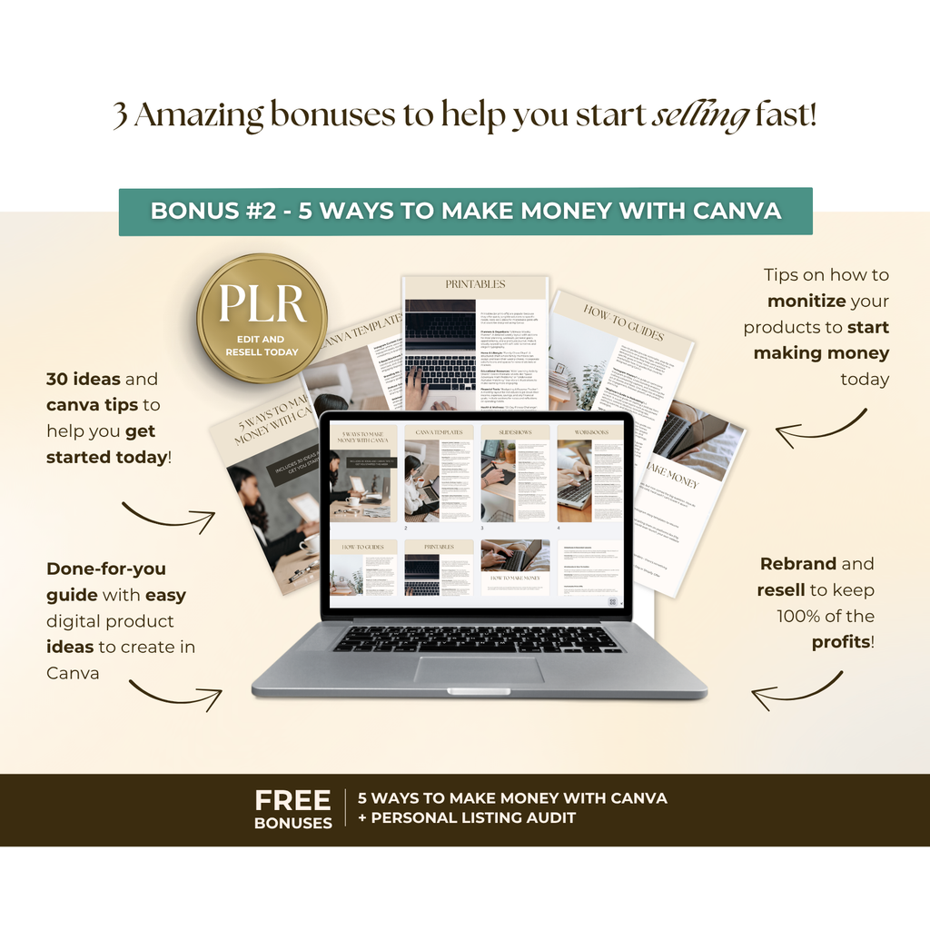 Canva Crash Course for Beginners (With PLR / Resell Rights)