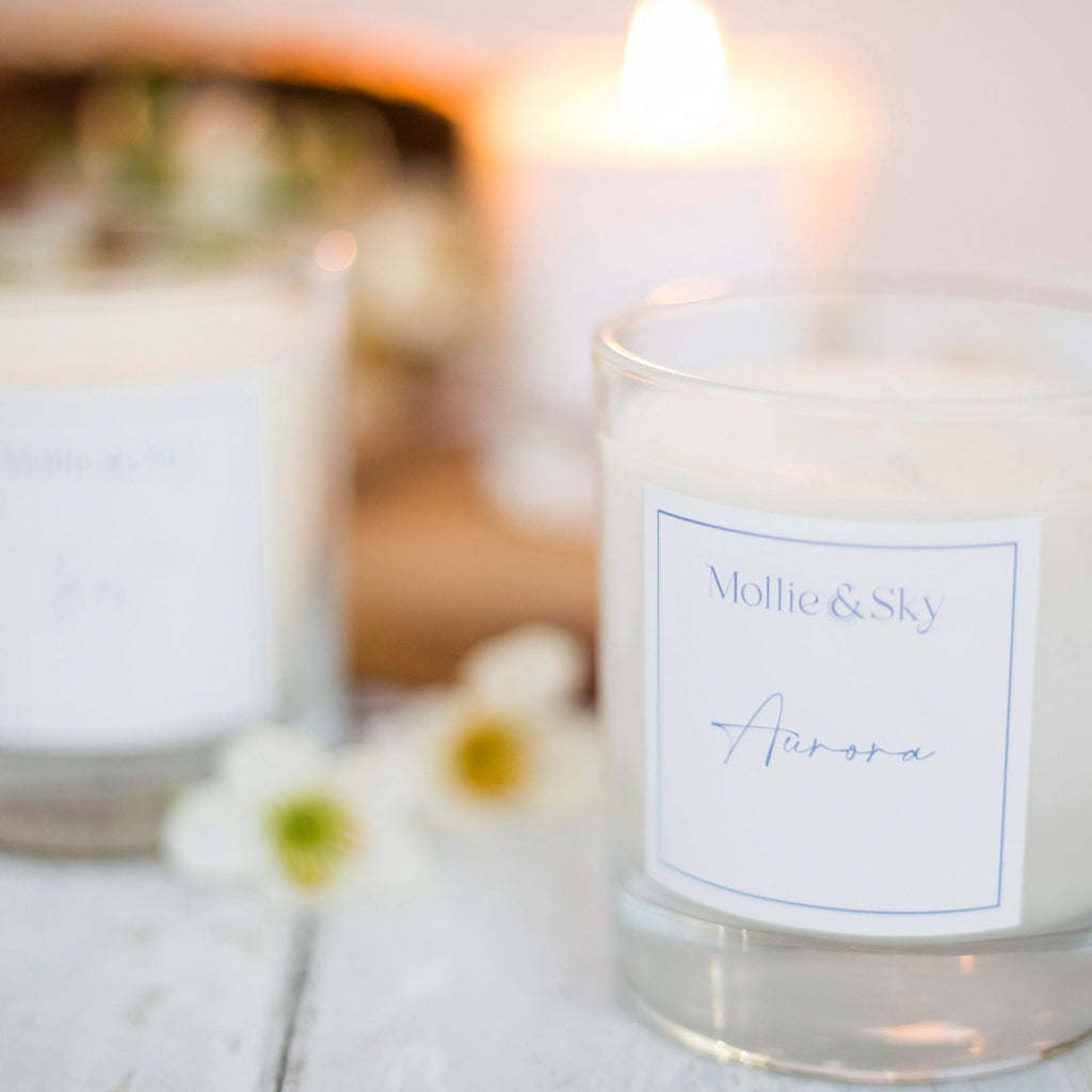 Aurora Candle (frankincense + cedar)