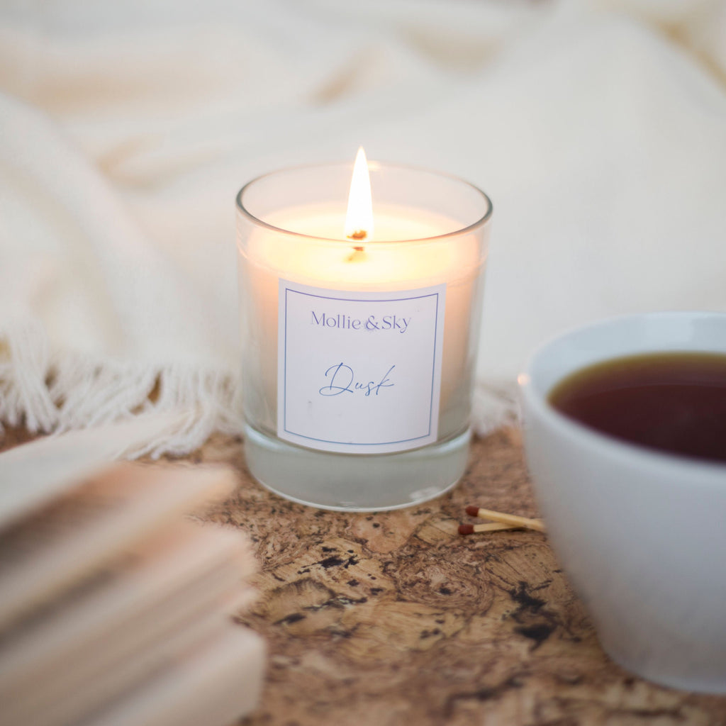 Dusk Candle (dark amber + sandalwood)