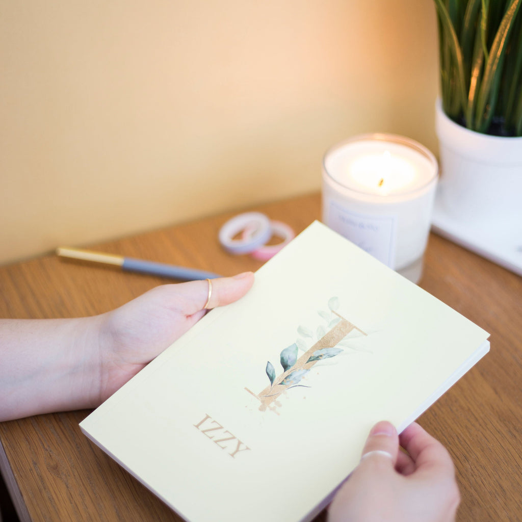 Personalised Initial Notebook