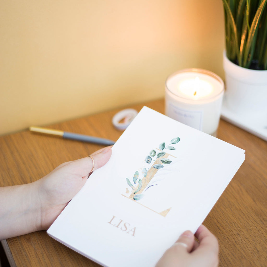 Personalised Initial Notebook