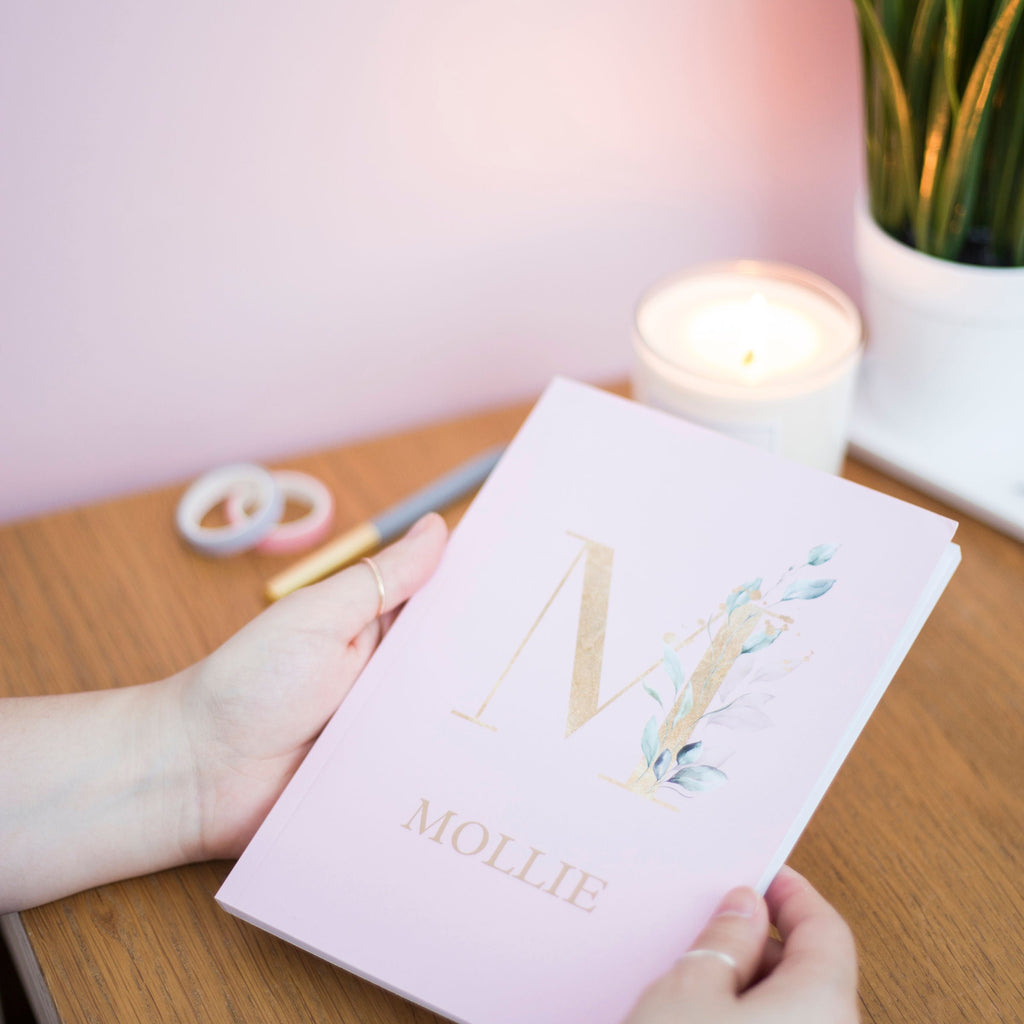 Personalised Initial Notebook