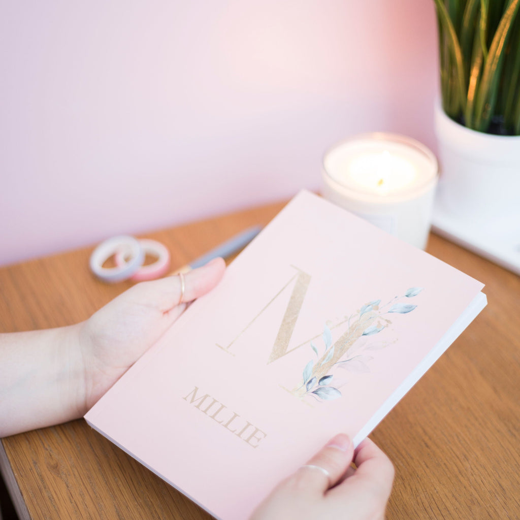 Personalised Initial Notebook