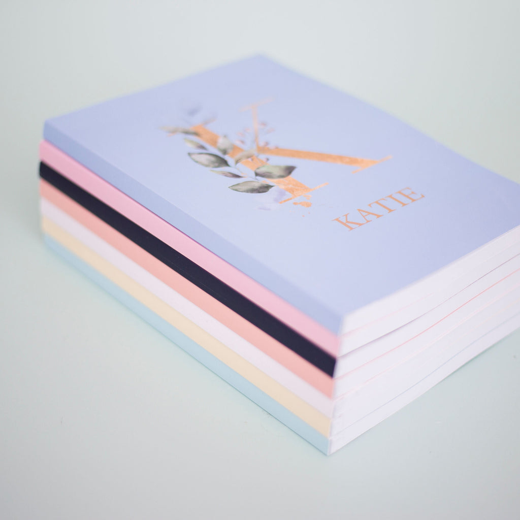 Personalised Initial Notebook