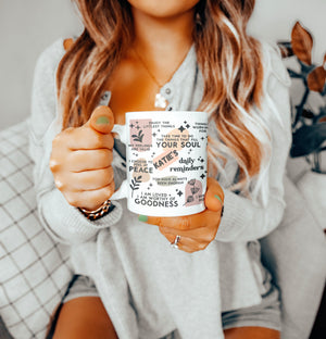 Open image in slideshow, Personalised Positive Affirmation Mug - Mollie &amp; Sky
