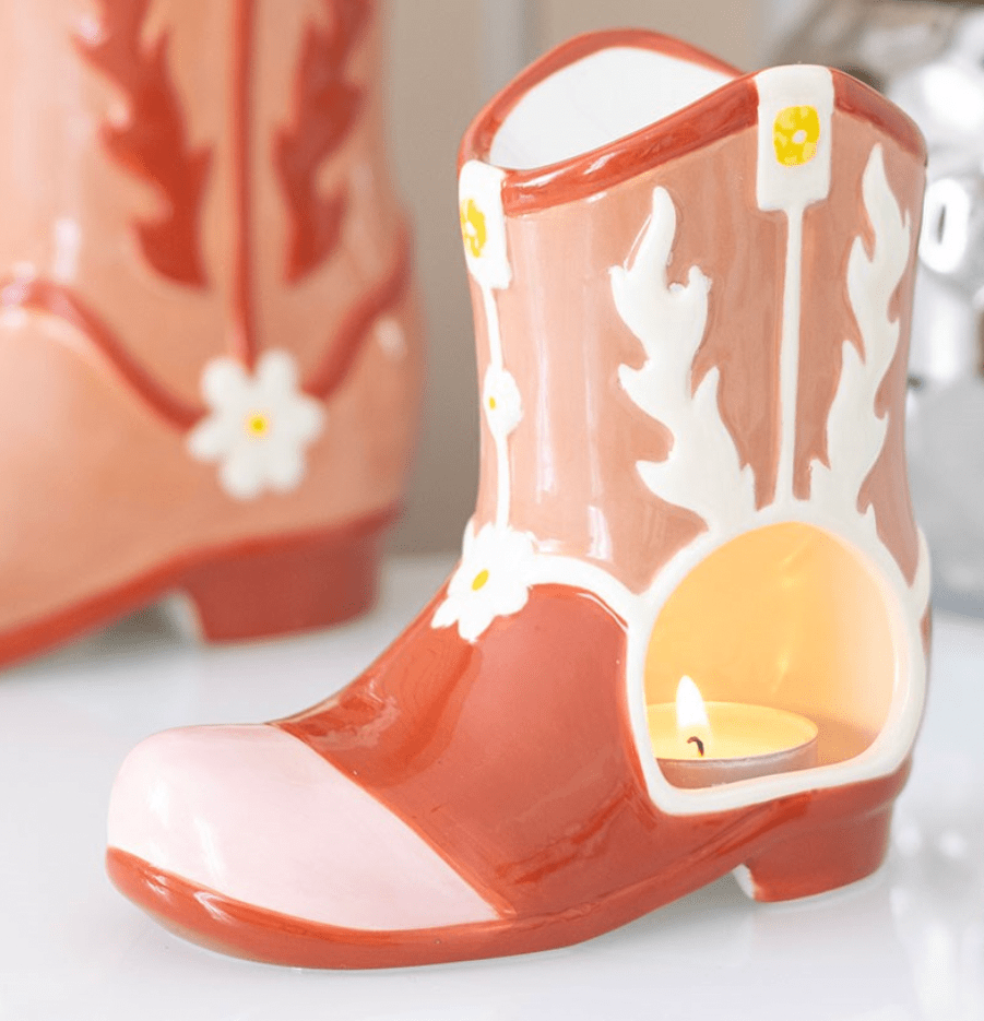 Retro Cowgirl Wax Melt Burner Set