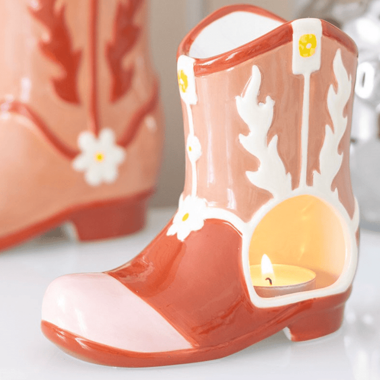 Retro Cowgirl Wax Melt Burner Set