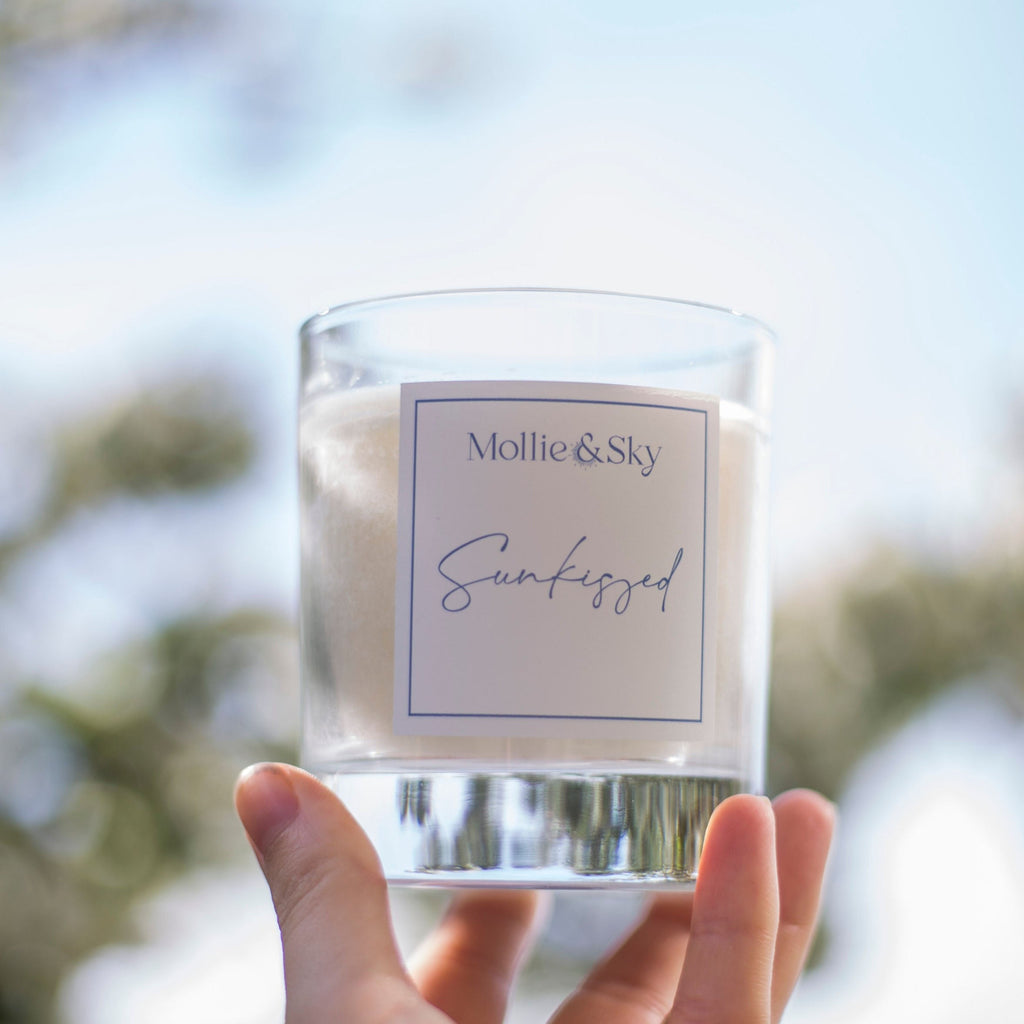 Sunkissed Candle (eucalyptus, geranium + orange)