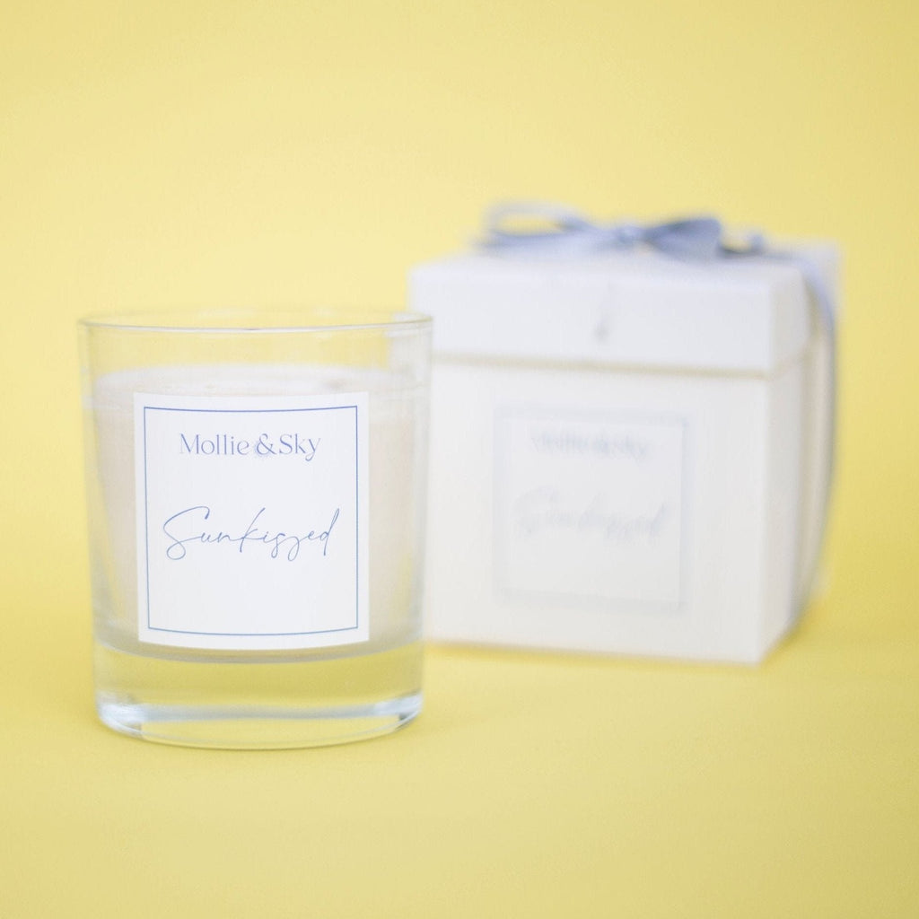Sunkissed Candle (eucalyptus, geranium + orange)
