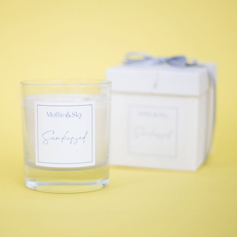 Sunkissed Candle (eucalyptus, geranium + orange)