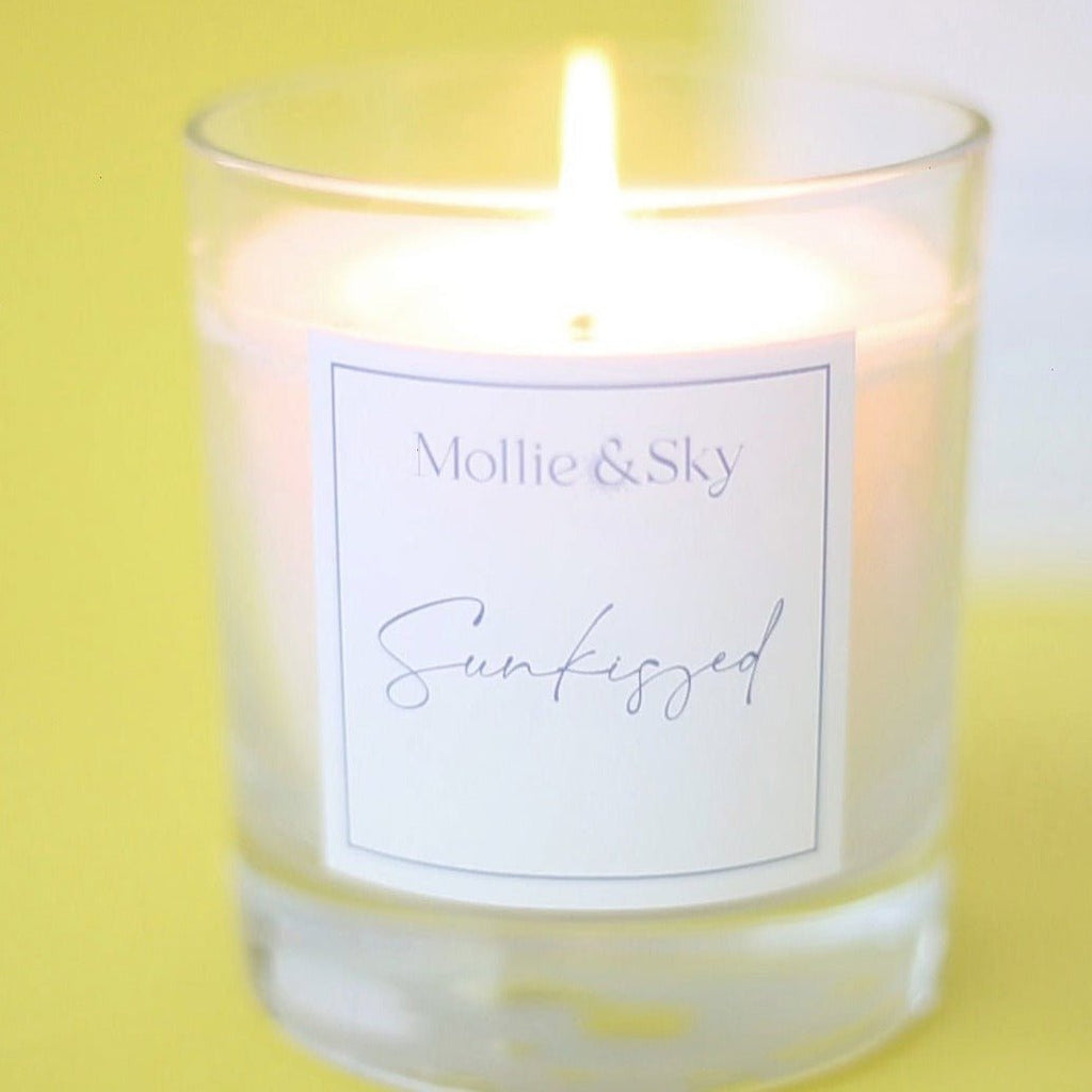 Sunkissed Candle (eucalyptus, geranium + orange)