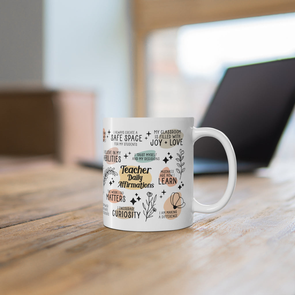 Teacher Daily Affirmations Mug