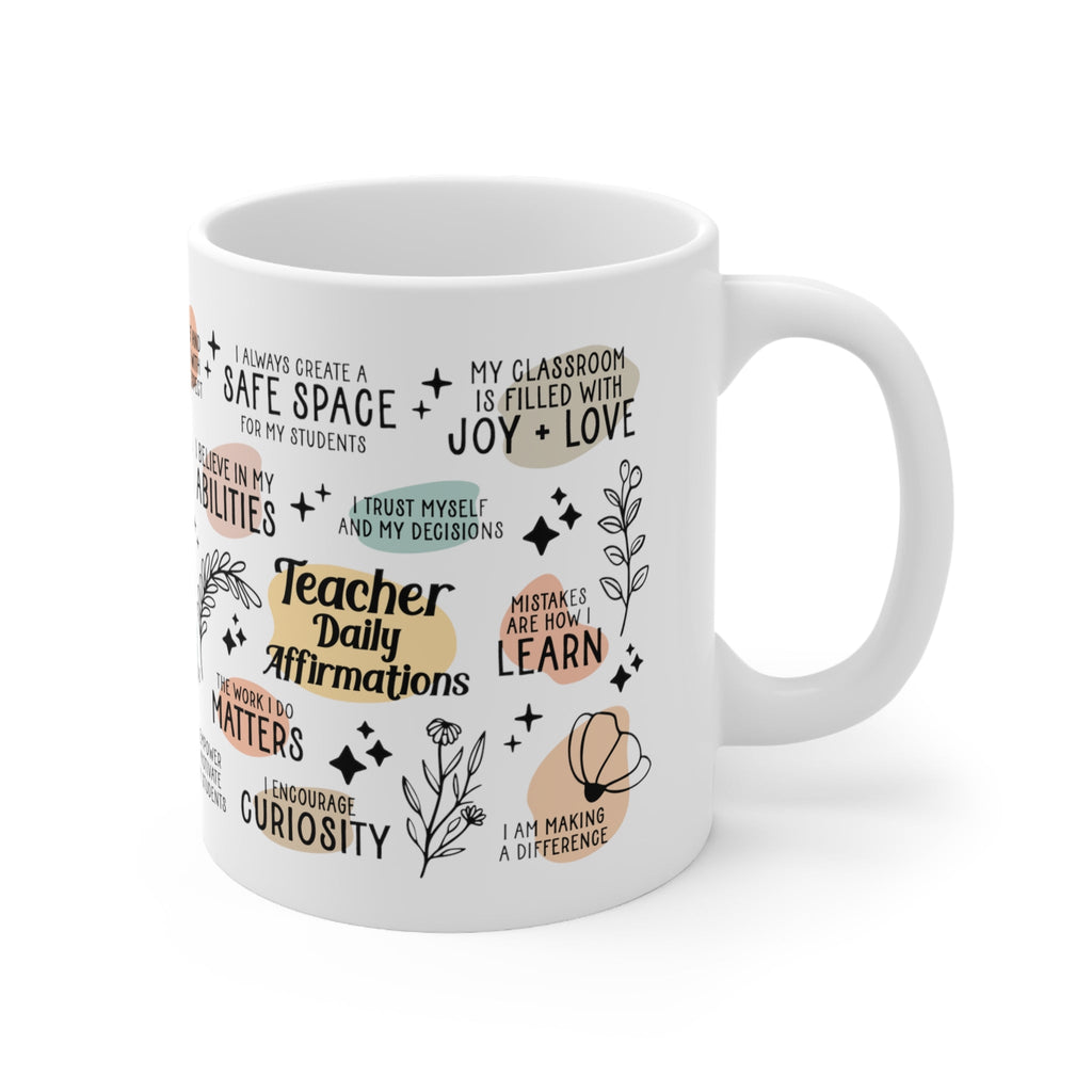 Teacher Daily Affirmations Mug