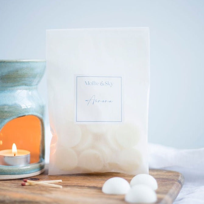 Aurora Moment Wax Melts (frankincense + cedar)