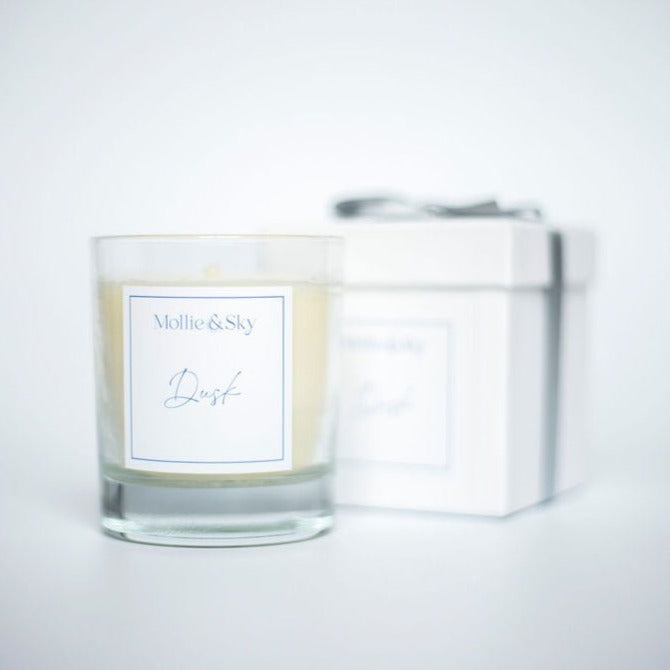 Dusk Candle (dark amber + sandalwood)