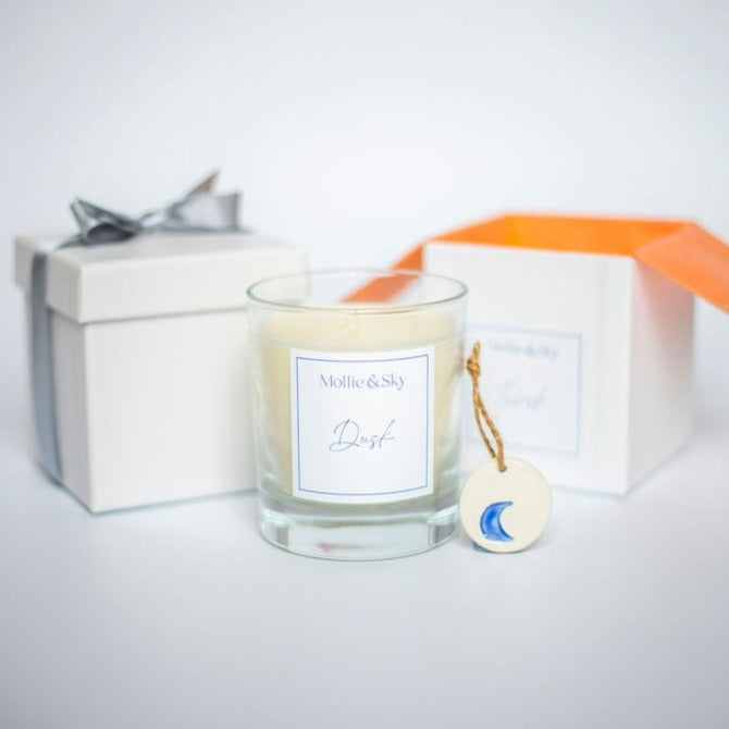 Dusk Candle (dark amber + sandalwood)