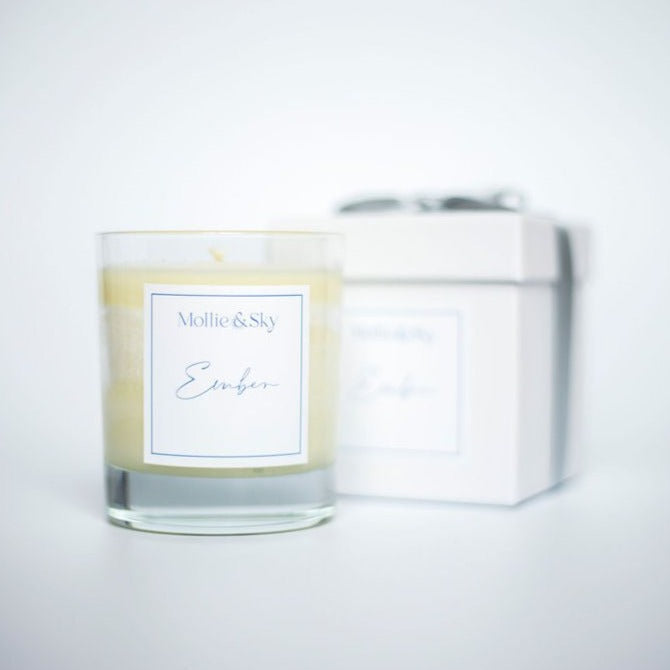 Ember Candle (orange + cinnamon)