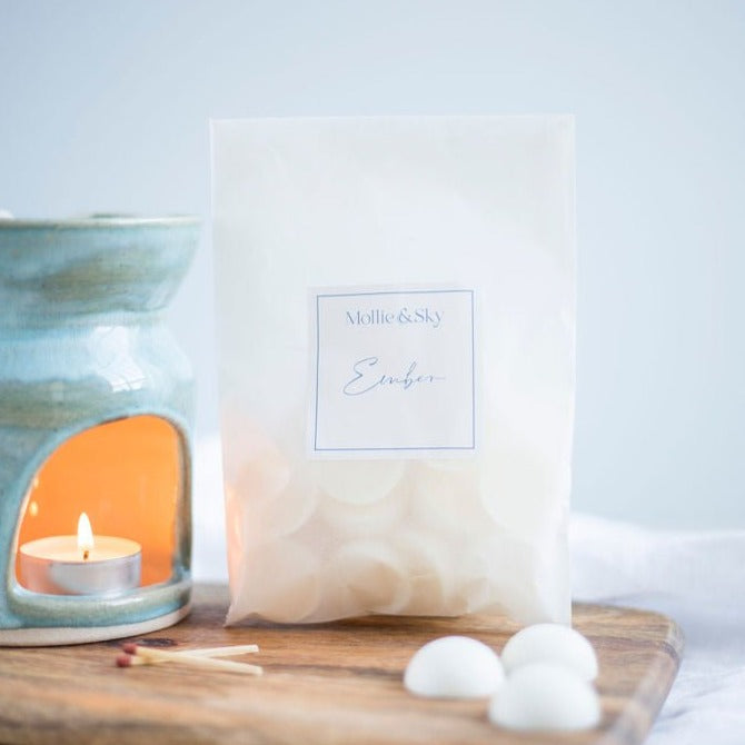 Ember Moment Wax Melts (orange + cinnamon)