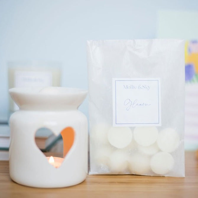 Gleam Moment Wax Melts (white tea + pear)