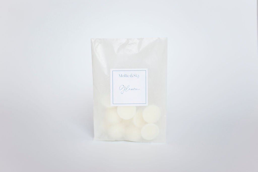 Gleam Moment Wax Melts (white tea + pear)