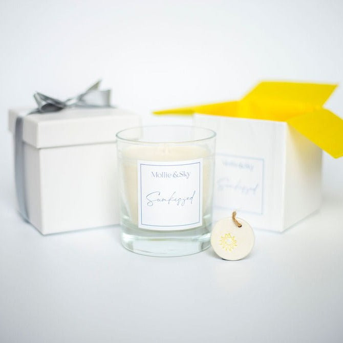 Sunkissed Candle (eucalyptus, geranium + orange)