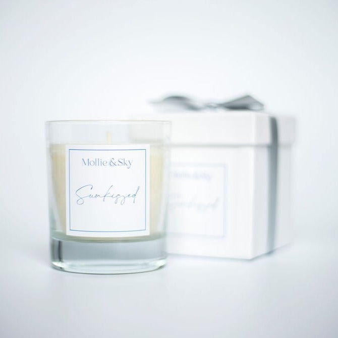 Sunkissed Candle (eucalyptus, geranium + orange)