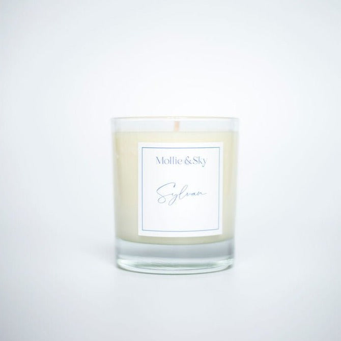 Sylvan Candle (vanilla musk + lavender)