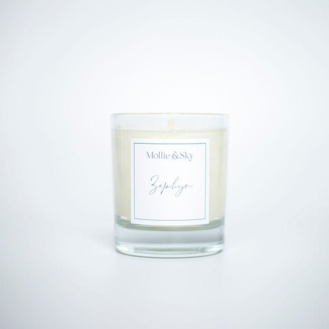 Zephyr Candle (rock rose + pink pepper)
