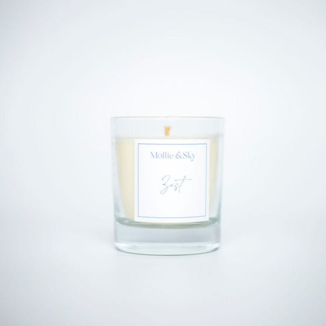 Zest Candle (lime + black pepper)