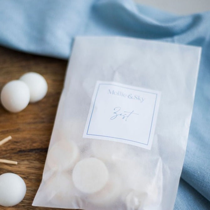 Zest Moment Wax Melts (lime + black pepper)